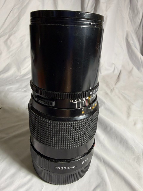 Bronica 250mm vintage camera equipment - eBay listing photo 1