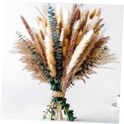 Pampas Grass Decor, Dried Flower Bouquet with Bunny Tail Large (Table & Floor)