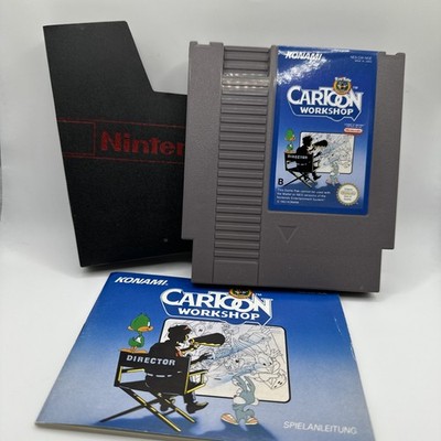 Cartoon Workshop Nintendo Entertainment System NES Spiel Nur NOE Modul Sehr gut