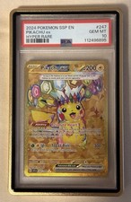 Pikachu ex 247/191 Surging Sparks Hyper Rare Holo PSA 10 EN