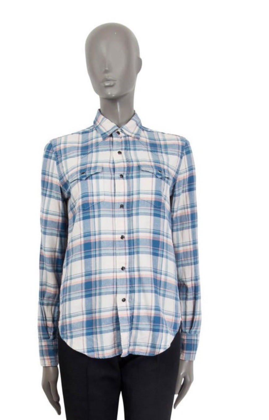 Camicia Saint Laurent Western a quadri M
