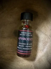 Aphrodite Goddess Magick Ritual Oil Handmade, Organic, Wicca, Witchcraft, Hoodoo
