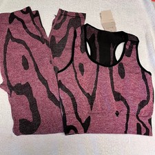 womens jogging suits sets  S/M Tie Dye Fuchsia