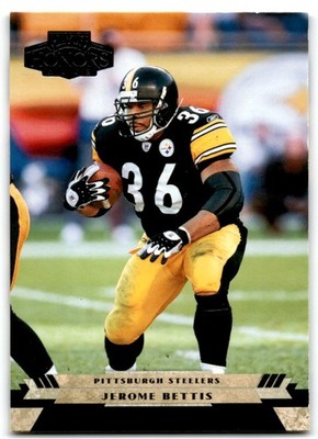 2005 Playoff Honors Jerome Bettis Pittsburgh Steelers #81 | eBay
