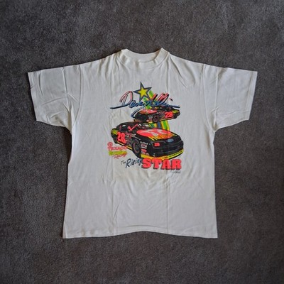Vintage 1991 Davey Allison #28 Texaco Havoline Racing T-Shirt ''The Rising Star''