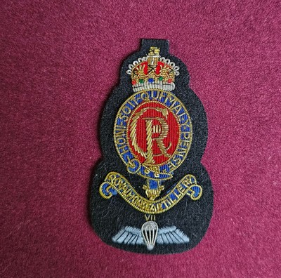 Blazer Badge Rha Cap Badge ROYAL HORSE ARTILLERY PARA REGIMENT RHA
