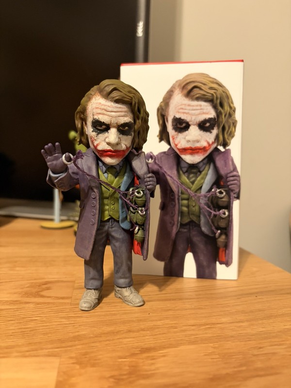 Plastic Cell “Cell” Heath Ledger Joker Dark Knight (Classic Version)