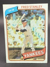 1980 Topps - Fred Stanley #387