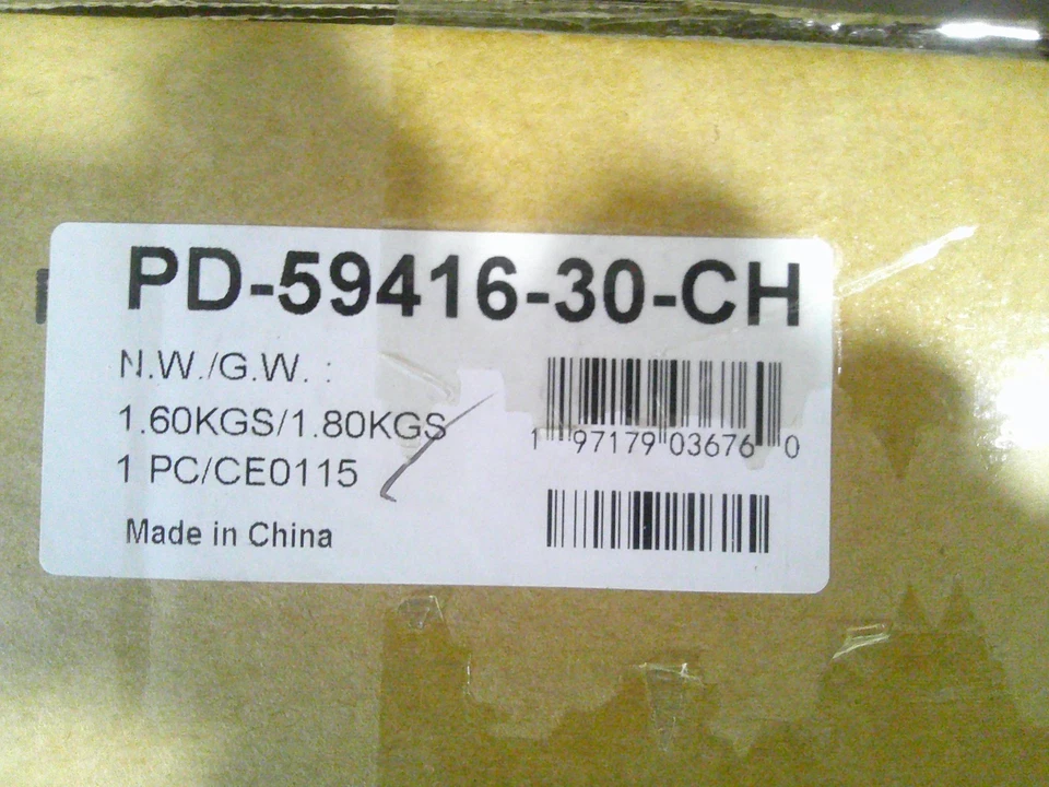 WAC Iluminación Pluma LED 2.34" Cromo Colgante Luz de Techo 3000K PD-59416-30-CH Foto 2 de 3