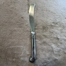 KIRK STIEFF Williamsburg Royal Shell Stainless Master Butter Spreader Knife