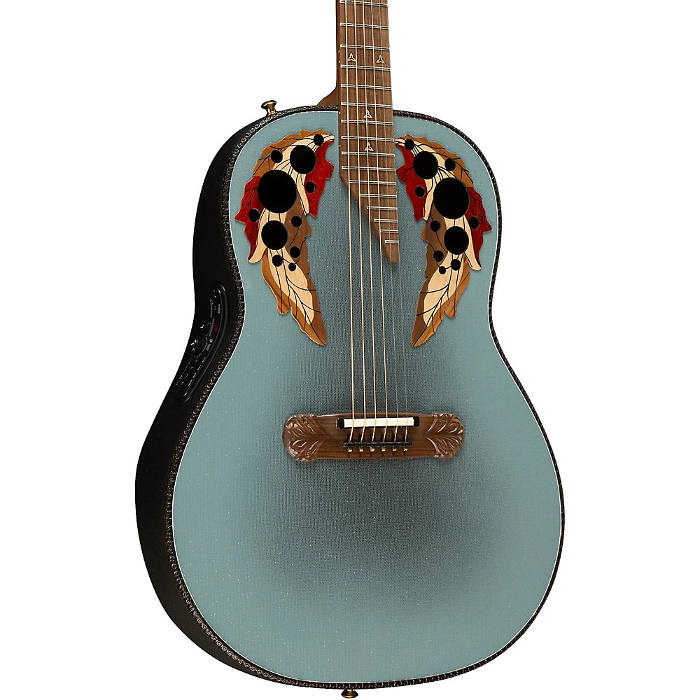 Ovation 1687GT Adamas Series Deep Acoustic-Electric Guitar Reverse Blue Burst 864190₽