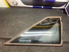 87-93 Ford Mustang Quarter Window Glass Passenger Side HATCHBACK OEM Carlite GT