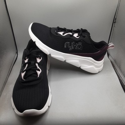 Ryka Glide Sneakers Women's 10W Black Max Cushion A195