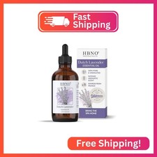 HBNO California Bottled Dutch Lavender Essential Oil 4 fl oz 120ml - Natural L