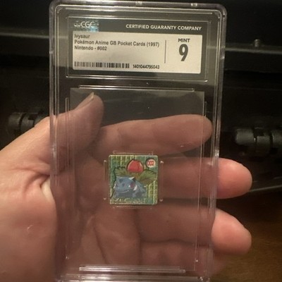 Ivysaur Pokemon Anime GB Card CGC 9