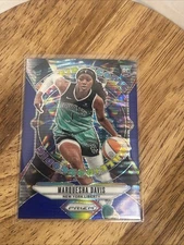 2024 Panini Prizm Marquesha Davis Kaleidoscopic Blue Dot Prizm RC /199 Liberty