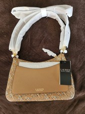 Ralph Lauren Danni Crossbody Handbag Equestrian Print NWT