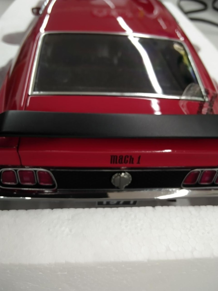 Finished product AUTOart 1/18 Ford Mustang Mach 1 Red from Japan