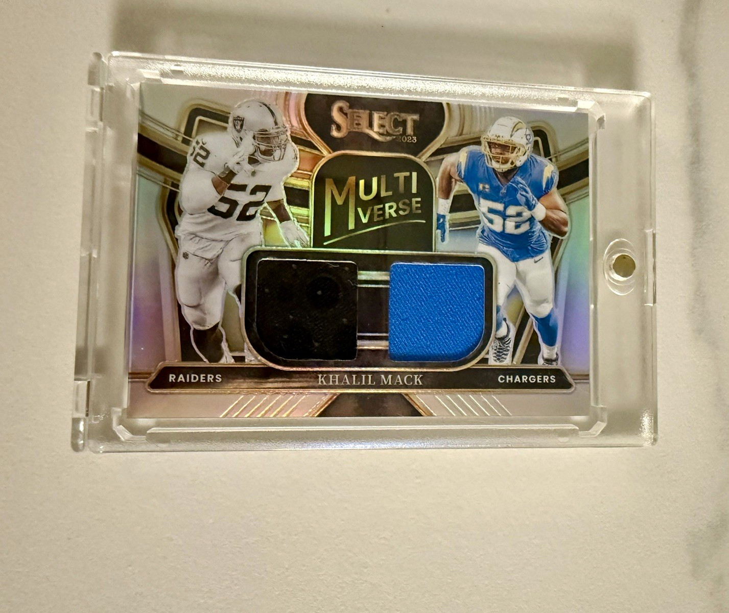 Panini 2023 Select Multiverse Prizm Khalil Mack MU-KMA /99 Memorabilia