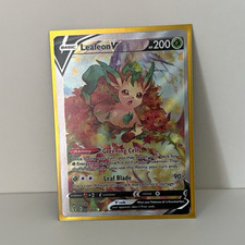 2021 Pokemon SWSH Evolving Skies Leafeon V Full Art Ultra Rare #167/203 on eBay