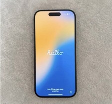 Apple IPhone 16 Pro 128GB Titan Schwarz ohne Simlock Wie Neu Akkukapazität 93%