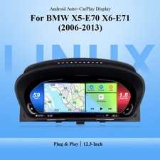 CarPlay Dash Digitaler Tacho Cockpit Lenkradsteuerung F�r BMW X5 E70 X6 E71 CCC