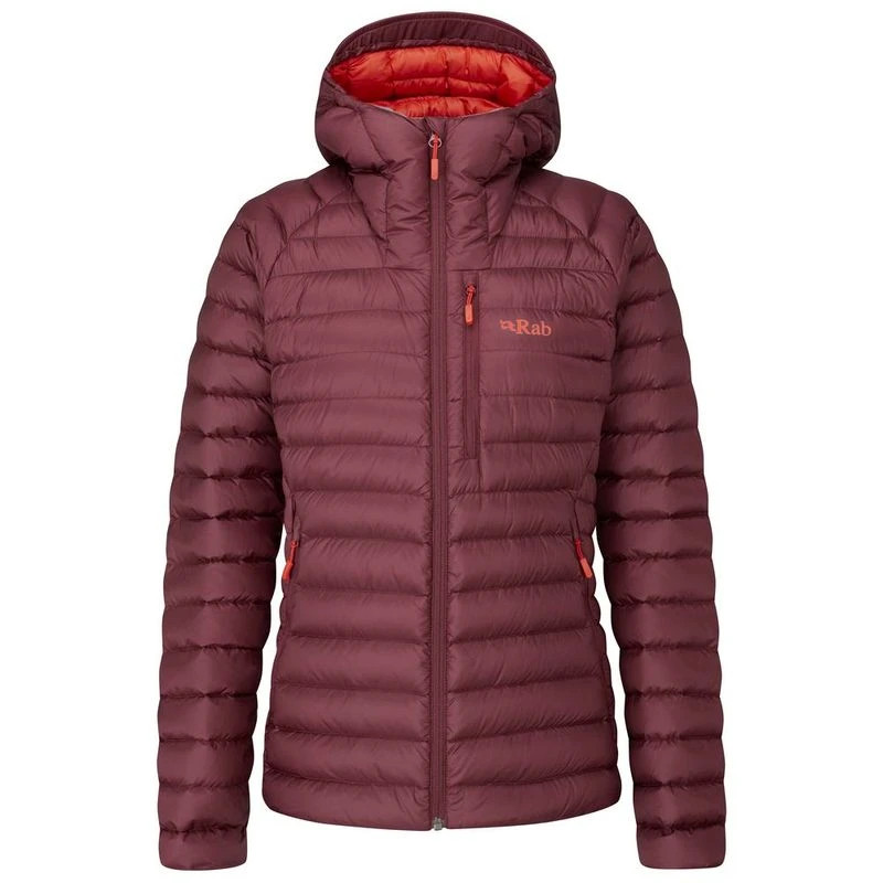 Rab Womens Microlight Alpine Down Jacket (Deep Heather)