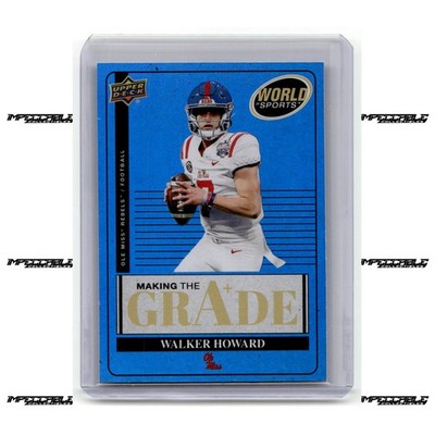 2025 Upper Deck World of Sports - Blue #MTG-WH Walker Howard Rookie SP