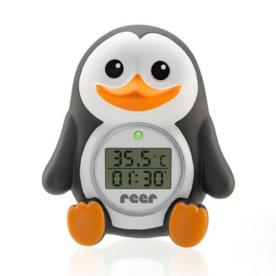 REER 24041 MyHappyPingu 2 in 1 digitales Badethermometer