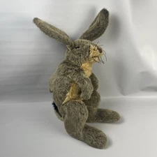 Folkmanis Jack Rabbit Hand Puppet Full Body Movable Mouth and Forelegs 15" Tall