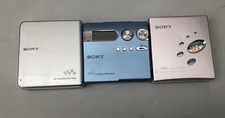 Sony Walkman MZ-N910 MZ-E630 MZ-E520 3 set item JUNK