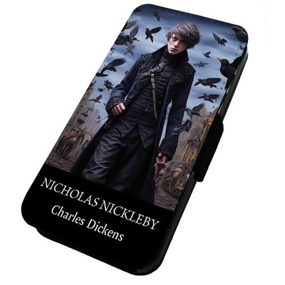 Bedruckte Flip Handyhülle iPhone, Samsung & Huawei Dickens Nicholas Nickleby