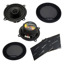 Harmony Audio HA-R5 Car Rhythm 5.25" 225W Speakers & Grills w/ Sound Dampening