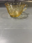 Vintage Depression Federal Glass Co. Madrid Amber Coffee/Tea Cup or Mug
