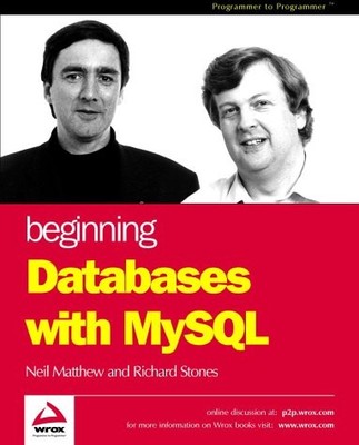 BEGINNING DATABASES WITH MYSQL By Richard Stones & Neil Matthew **Excellent**