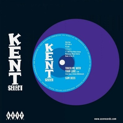 Sam Dees   Touch Me With Your Love / Run To Me 7'' vinyl record funk soul on Kent