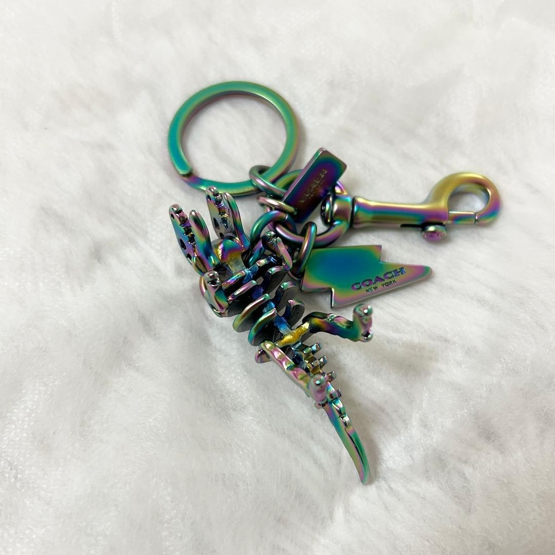 COACH Lexie Bag Charm Metallic Rainbow thumbnail 4