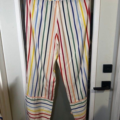 SUMMERSAULT Size M Multi-Color Striped Pajama Set - Picture 12 of 13