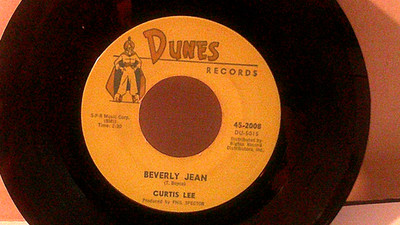 Curtis Lee,Dunes 2008''Under The Moon Of Love''US,7''45,1961 doo wop classic,Mint-