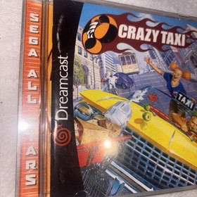 Crazy Taxi Sega All-Stars (Sega Dreamcast, 2000) CIB Complete w/Manual