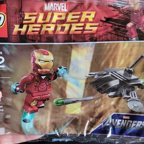 LEGO Marvel: Iron Man Vs. Fighting Drone (30167) Sealed Polybag Brand New