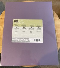 Stampin Up PERFECT PLUM Cardstock Paper Pack 8 1/2 X 11 NIP 24 Pages