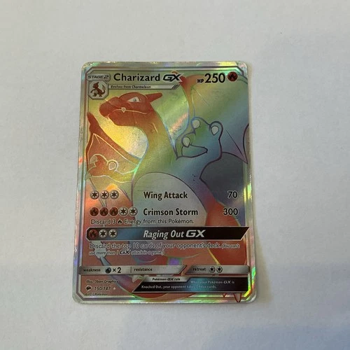 Pokémon TCG Charizard GX Full Art Ultra Rare Holo Card 20/146 Burning Shadows