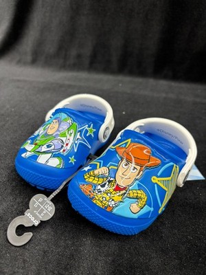 Crocs Disney Pixar Toy Story Kids EU 20-21 / UK C5 Clog Hausschuhe Roomy Fit ...