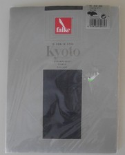 FALKE Kyoto Tights 13 DEN Graphite Size IV L Sheer with Sewn-In Brief