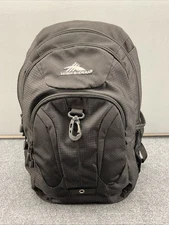 High Sierra Backpack Black Suspension 18”