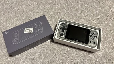POWKIDDY Q90 16GB Handheld Retro Game Console Screen 3'' IPS read description 