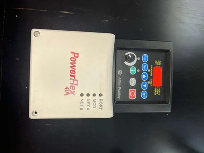 Allen Bradley 22B-D4P0N104 /A PowerFlex 40 AC Drive 4A 2HP FRN 4.01 22BD4P0N104