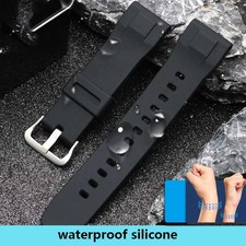 Silicone Watch Strap for Ca.sio PROTREK PRG650 PRW6600 PRG600 24mm Sports Band