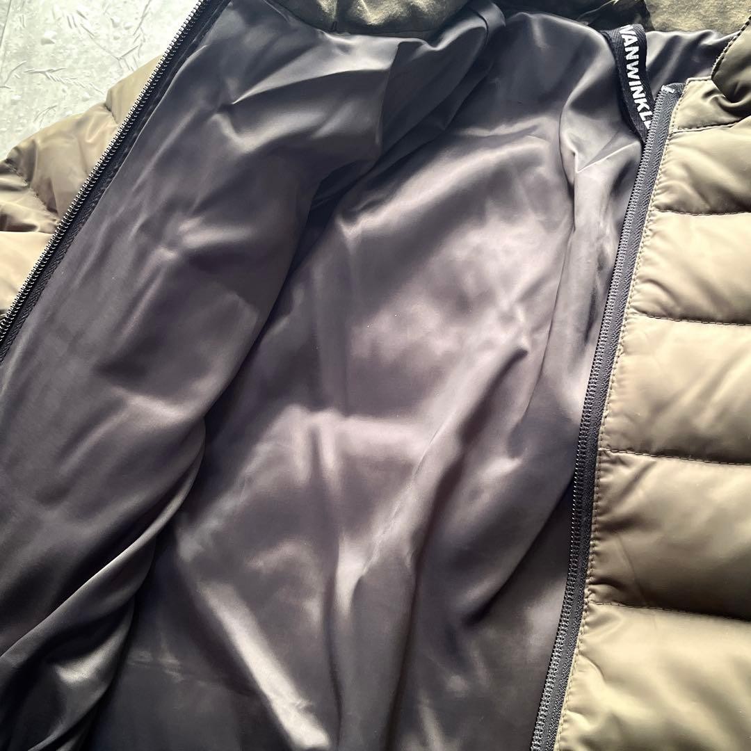 Rip Van Winkle Collarless Light Down Jacket Rider… - image 7